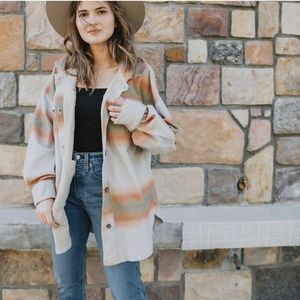 Free people ruby jacket, limited edition marzipan